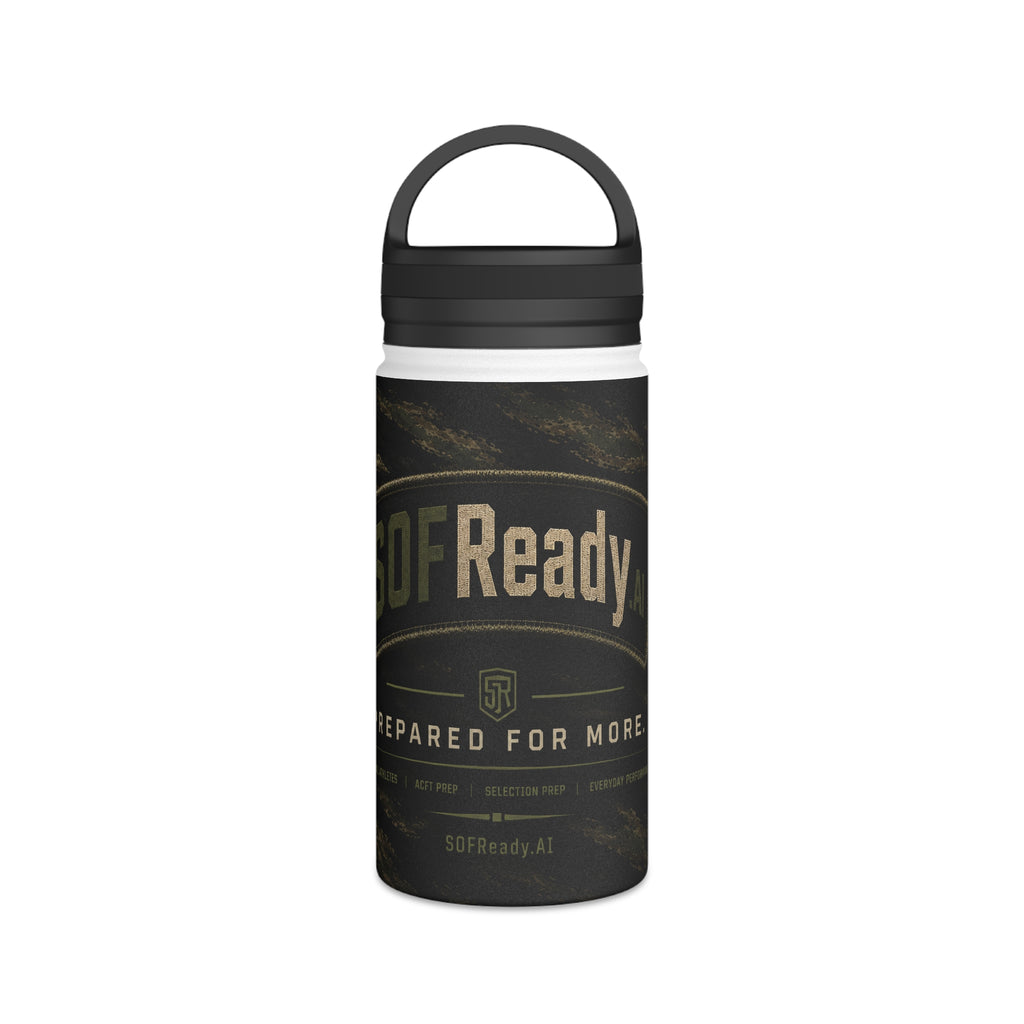 SOFReady Stainless Steel Water Bottle, Handle Lid