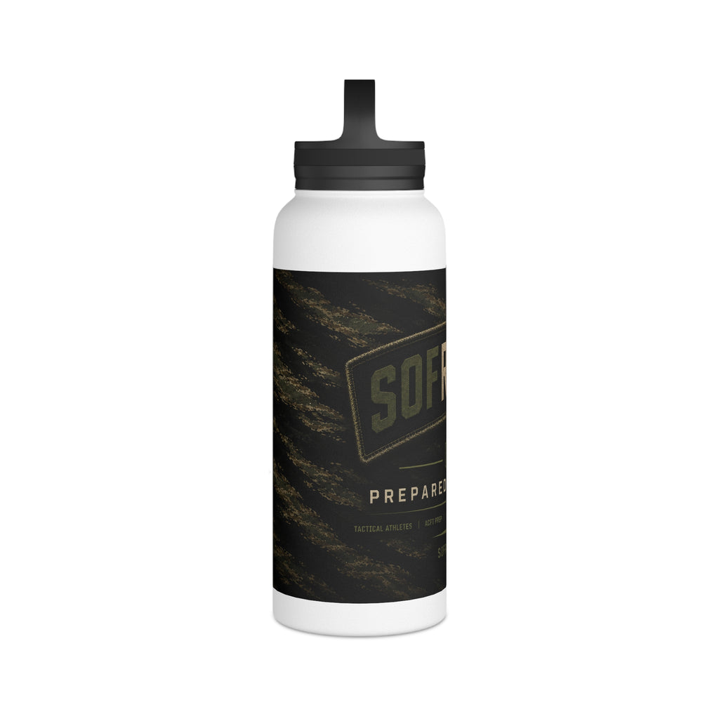 SOFReady Stainless Steel Water Bottle, Handle Lid