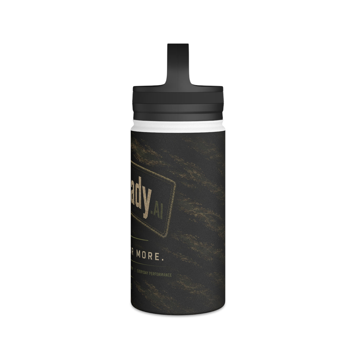 SOFReady Stainless Steel Water Bottle, Handle Lid