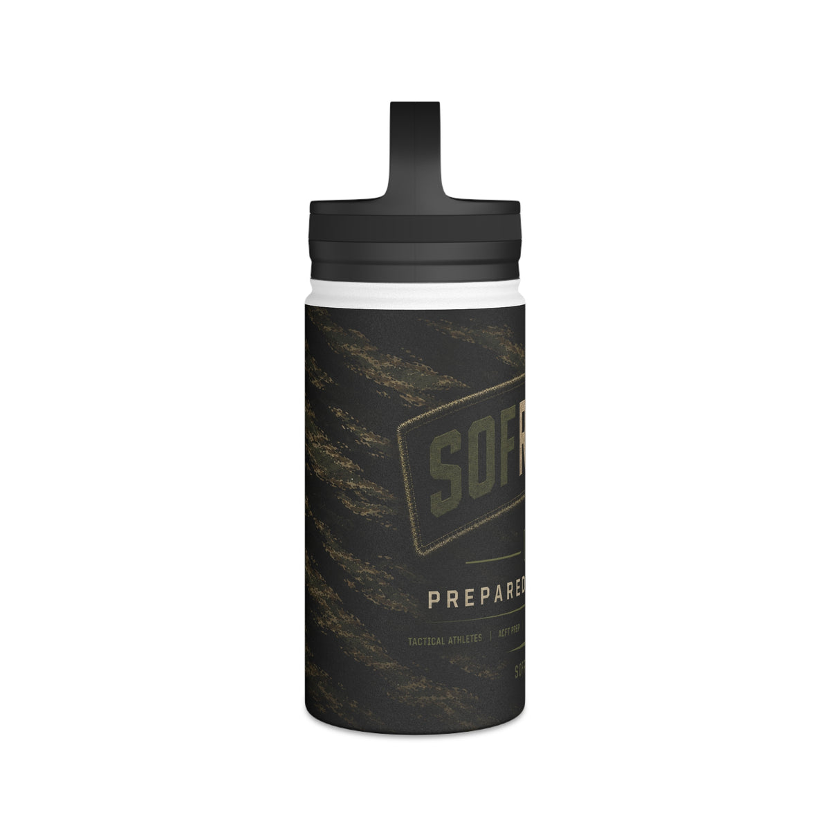 SOFReady Stainless Steel Water Bottle, Handle Lid