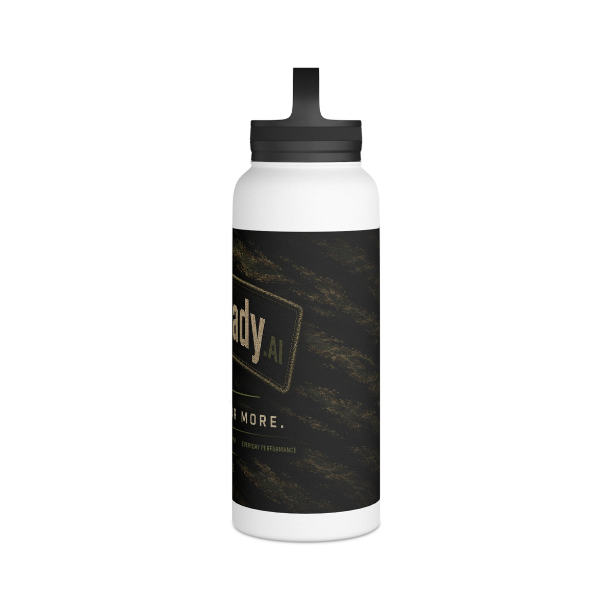 SOFReady Stainless Steel Water Bottle, Handle Lid