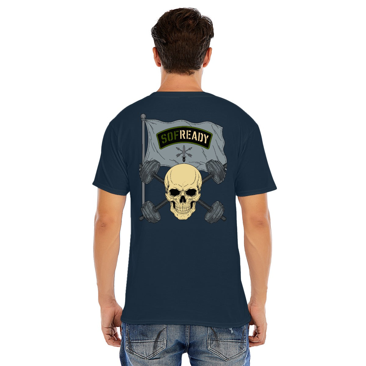 SOFReady Skull and Flag Shirt- Designed by Geno Russo