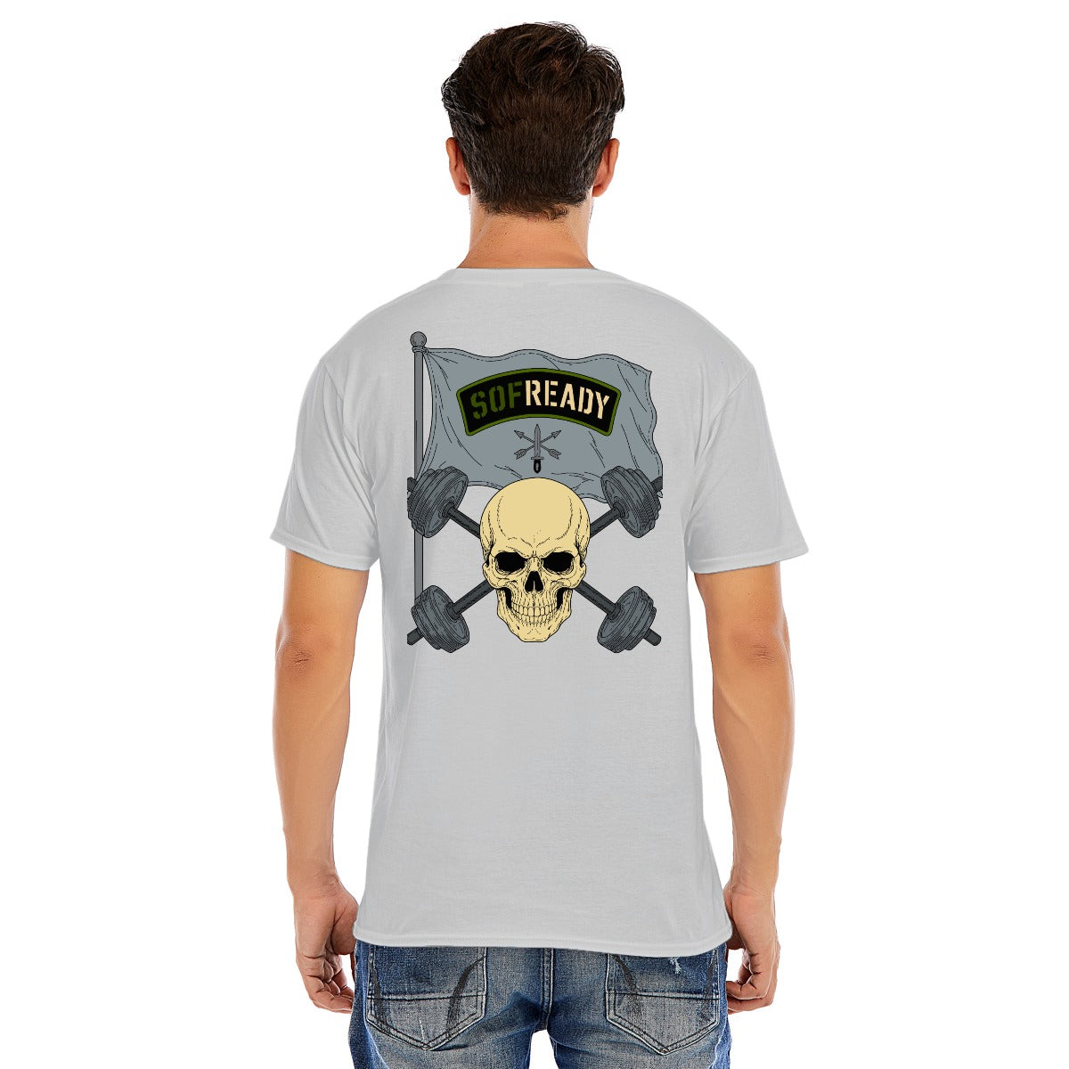 SOFReady Skull and Flag Shirt- Designed by Geno Russo