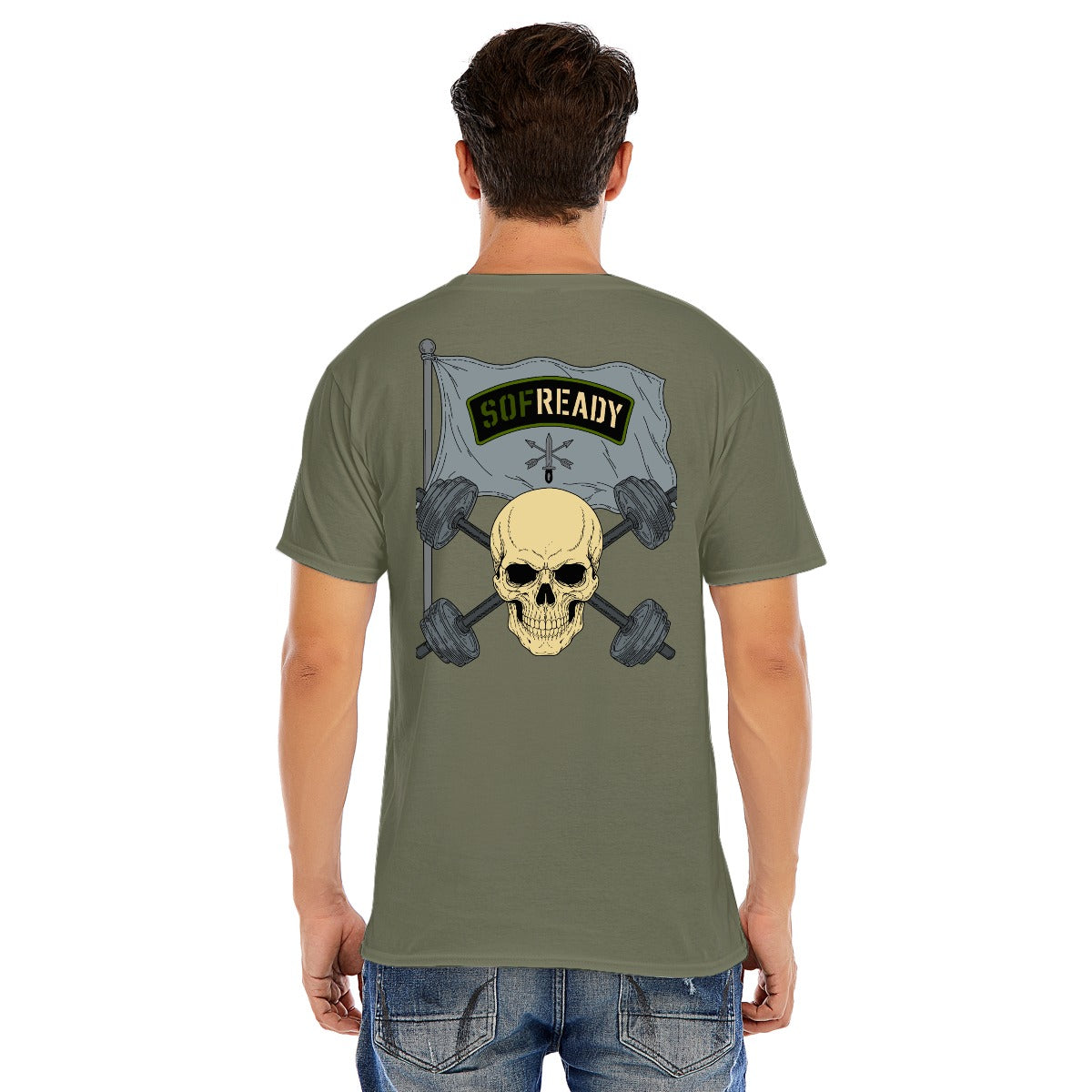 SOFReady Skull and Flag Shirt- Designed by Geno Russo