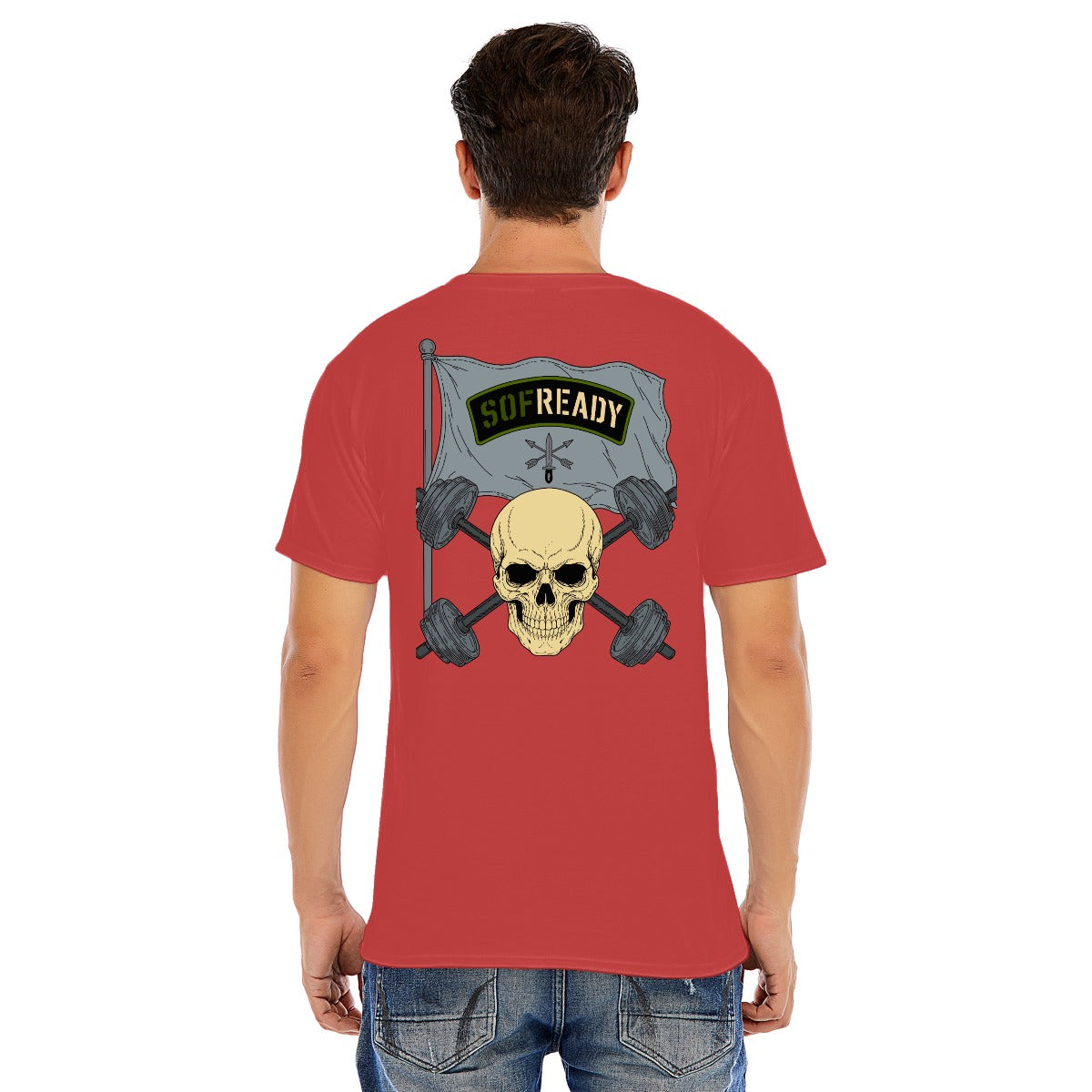 SOFReady Skull and Flag Shirt- Designed by Geno Russo